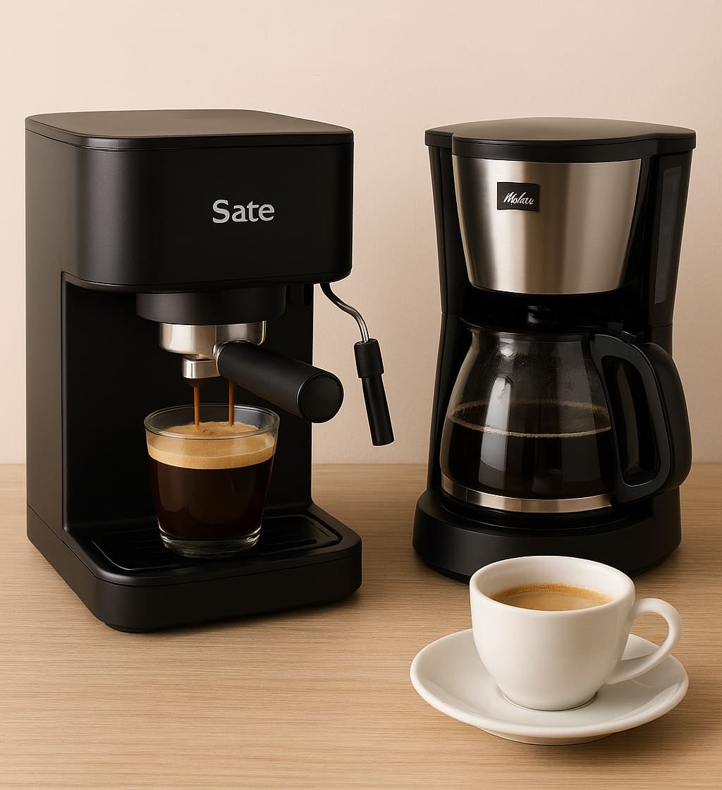 купить кофемашину или кофеварку